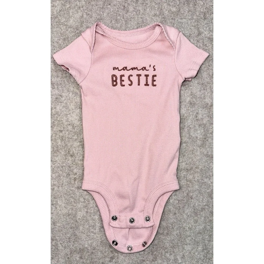 Carters 0-3month Baby Girl One Piece Bodysuit Mamas Bestie